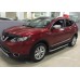 Подножки "Newstar Chrome" для Qashqai (2014-...).